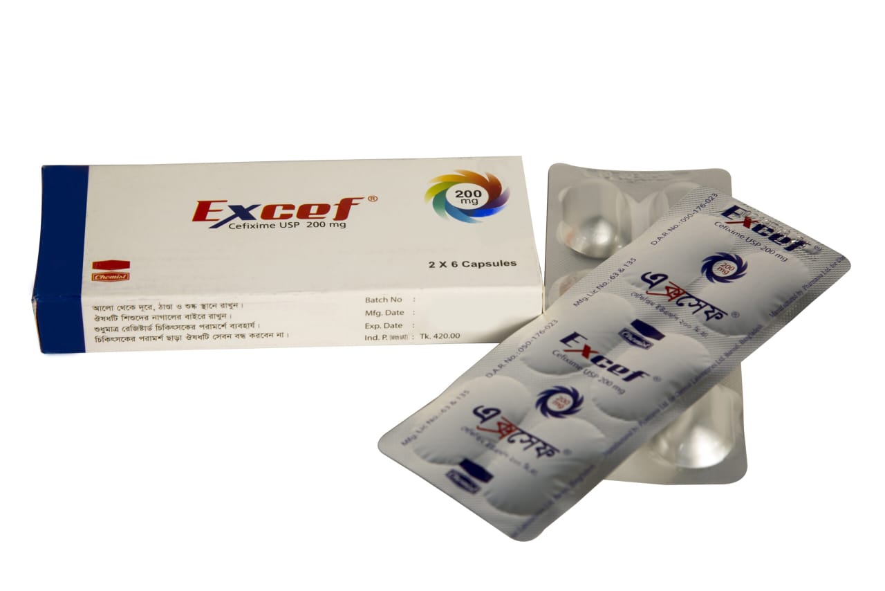 Capsule Excef 200mg (12pcs)